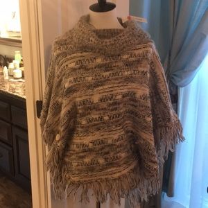 NWT poncho